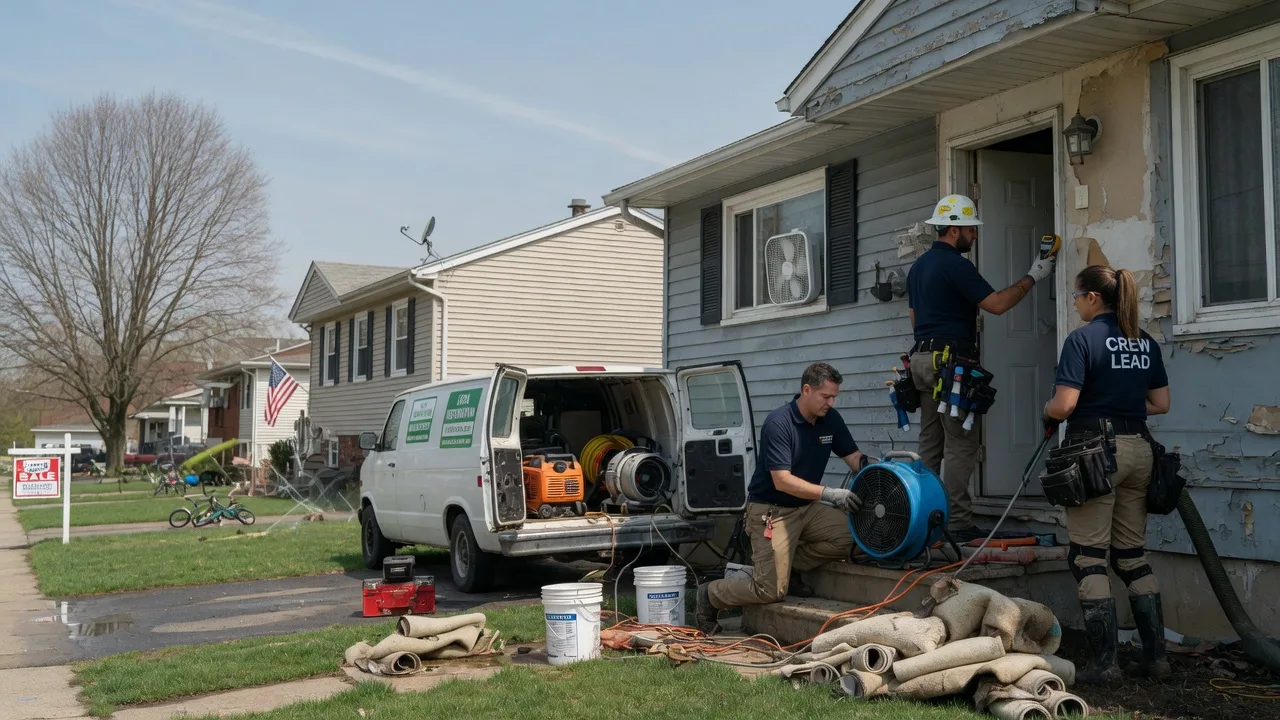 Flood Cleanup in Chili, WI near me